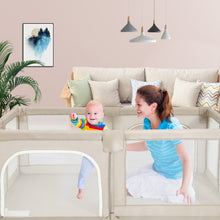 Load image into Gallery viewer, Baby Playpen Extra Large Kids Activity Center Safety Play-White