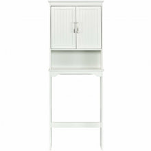Load image into Gallery viewer, Over Toilet Space Saver Bathroom Organizer with Storage Cabinet
