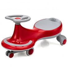 Load image into Gallery viewer, Wiggle Car Ride-on Toy with Flashing Wheels-Red