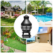 Load image into Gallery viewer, Patio Wood Burning Chimenea Fireplace
