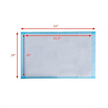 Load image into Gallery viewer, 200 pcs 24" x 24" Pet Wee Pee Piddle Pad