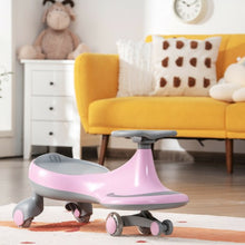 Load image into Gallery viewer, Wiggle Car Ride-on Toy with Flashing Wheels-Pink
