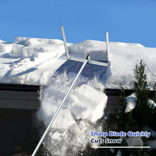 Load image into Gallery viewer, 20 ft Lightweight Roof Snow Rake Removal Tool w/ Adjustable Telescoping Handle