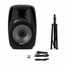 Load image into Gallery viewer, 15" 2000W 2-way Powered Speaker with Illuminating Light
