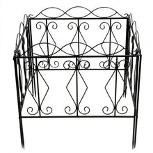 Load image into Gallery viewer, 24in x 8Ft Outdoor Decorative Garden Fence Set