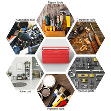 Load image into Gallery viewer, 20" Portable 5 Trays Mechanic Garage Steel Cantilever Tool Box