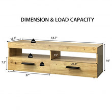 Load image into Gallery viewer, Entertainment Media Center with 2 Drawers for 60" TV