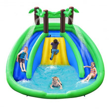 Load image into Gallery viewer, Inflatable Water Park Pool Bounce House Dual Slide Climbing