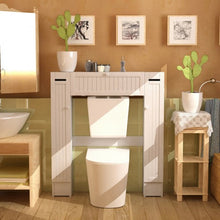 Load image into Gallery viewer, Wooden over the Toilet Storage Cabinet