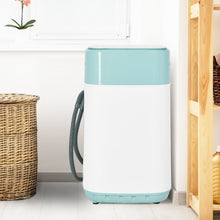 Load image into Gallery viewer, 8lbs Portable Fully Automatic Washing Machine with Drain Pump-Green