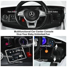 Load image into Gallery viewer, 12 V Mercedes-Benz S63 Licensed Kids Ride On Car-White