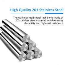 Load image into Gallery viewer, Wall Mounted Stainless Steel Towel Storage Rack