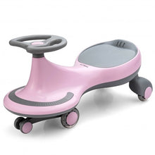 Load image into Gallery viewer, Wiggle Car Ride-on Toy with Flashing Wheels-Pink