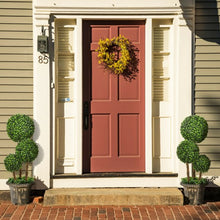 Load image into Gallery viewer, 30" Artificial Topiary Triple Ball Tree Indoor and Outdoor UV Protection
