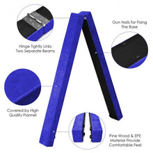 Load image into Gallery viewer, 7' Sectional Gymnastics Floor Balance Beam-Blue
