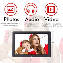 Load image into Gallery viewer, 7"/8"/10"/12" IPS LCD Digital Photo Frame w/ Remote-10"