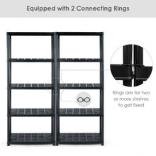 Load image into Gallery viewer, 5-Tier Storage Shelving Freestanding Heavy Duty Rack