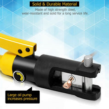 Load image into Gallery viewer, 16 Ton Cable Lug Hydraulic Wire Terminal Crimper with Dies