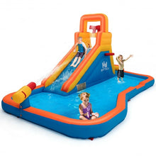 Load image into Gallery viewer, Inflatable Water Bouncer with Climbing Wall and Ball Hoop