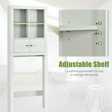 Load image into Gallery viewer, Over the Toilet Storage Rack Bathroom Space Saver with Adjustable Shelf