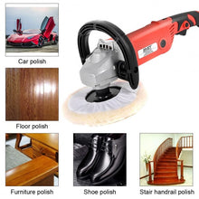 Load image into Gallery viewer, 7" Electric 6 Variable Speed Car Boat Polisher w/Case