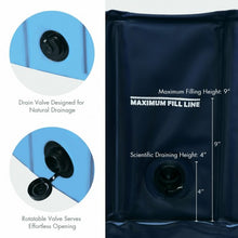 Load image into Gallery viewer, 63" Foldable Portable Leakproof Kiddie Bathing Tub-Blue