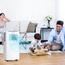 Load image into Gallery viewer, 10000 BTU Portable Air Conditioner with Dehumidifier and Fan Modes-White