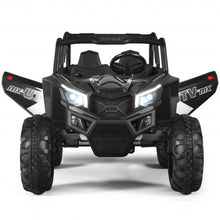 Load image into Gallery viewer, 12 V Electric Kids Ride-On Car 2-Seater SUV Off-Road UTV with Remote-Black