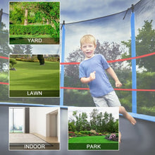 Load image into Gallery viewer, 55" Youth Jumping Round Trampoline with Safety Pad Enclosure-Blue