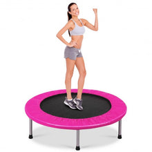 Load image into Gallery viewer, 38" Rebounder Trampoline Adults and Kids Exercise Workout w/Padding and Springs