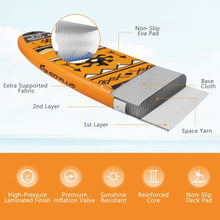 Load image into Gallery viewer, Inflatable Stand Up Paddle Board with Backpack Aluminum Paddle Pump-L