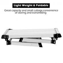 Load image into Gallery viewer, Heavy Duty Portable Bench Aluminum Folding Step Ladder