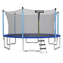 Load image into Gallery viewer, 12 FT Trampoline Combo Bounce with Spring Pad Ladder