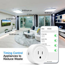 Load image into Gallery viewer, 4 Pcs Smart Sockets Mini Wifi Smart Plug Outlet