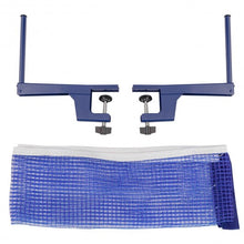 Load image into Gallery viewer, Removable Foldable Net Table Tennis Table with Locking Casters