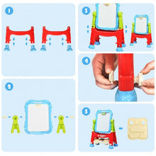 Load image into Gallery viewer, Double Sided Magnetic Drawing Art Easel-Blue