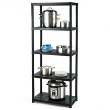 Load image into Gallery viewer, 5-Tier Storage Shelving Freestanding Heavy Duty Rack