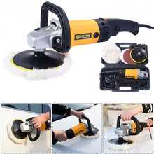 Load image into Gallery viewer, 7" Variable Speed Electric Multifunctional Polisher Buffer Polisher Grinder