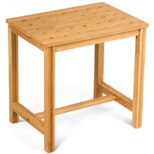 Load image into Gallery viewer, 18" Shower Bench Bamboo Bath Spa Seat