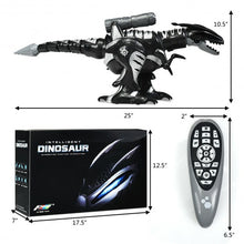 Load image into Gallery viewer, Kids Intelligent Interactive Remote Controller Robot Dinosaur-Black