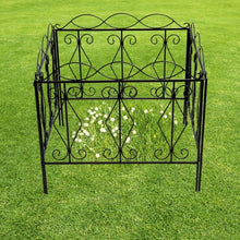 Load image into Gallery viewer, 24in x 8Ft Outdoor Decorative Garden Fence Set