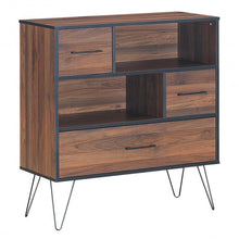 Load image into Gallery viewer, Multipurpose Sideboard Storage Cabinet with Metal Leg & Drawers