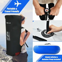 Load image into Gallery viewer, Inflatable Kayak Includes Aluminum Paddle with Hand Pump for 1 Person-Blue