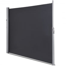 Load image into Gallery viewer, 118.5" x 63" Patio Retractable Folding Side Awning Screen Privacy Divider