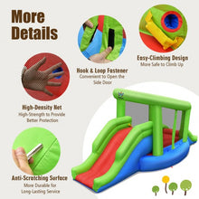 Load image into Gallery viewer, Inflatable Dual Slide Basketball Game Bounce House Without Blower
