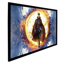Load image into Gallery viewer, 92"/100''/120'' Aluminum Fixed Frame 16:9 Projector Screen-120"