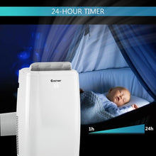 Load image into Gallery viewer, 1 0000 BTU Portable Air Conditioner with Remote Control