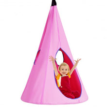 Load image into Gallery viewer, 40" Kids Nest Swing Hanging Seat Hammock -Pink