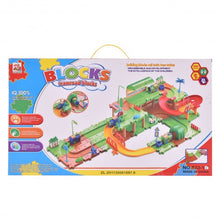 Load image into Gallery viewer, 71 pcs Railway Train Building Blocks Brick Toy