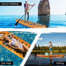 Load image into Gallery viewer, Inflatable Stand Up Paddle Board with Backpack Aluminum Paddle Pump-L